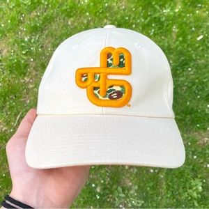Bape Baby Milo Cream Orange Hat Cap Size Medium Wool